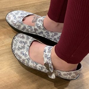 Alegria Bicycle Print Paloma Mary Janes